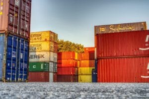 Shipping containers follow globally accepted standards, such as those established by the International Organization for Standardization (ISO) for intermodal containers and vary in height and width to meet different needs.