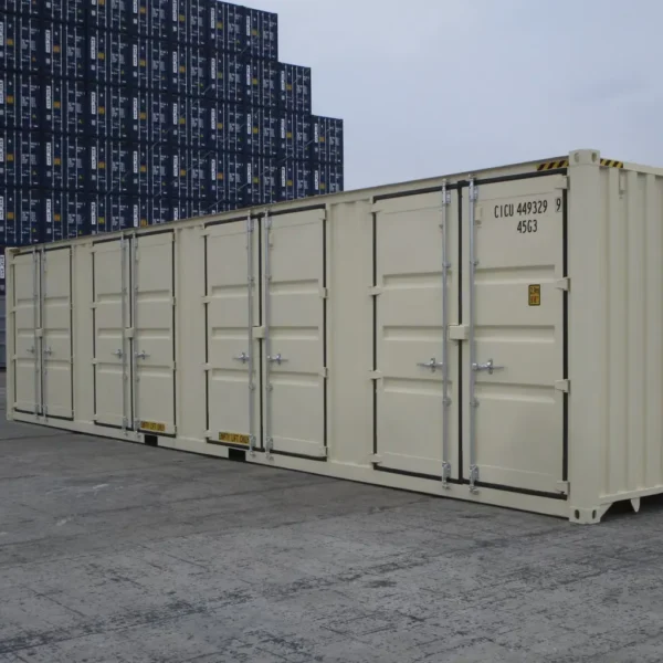 New 40ft Open Side High Cube Shipping Container - Image 7