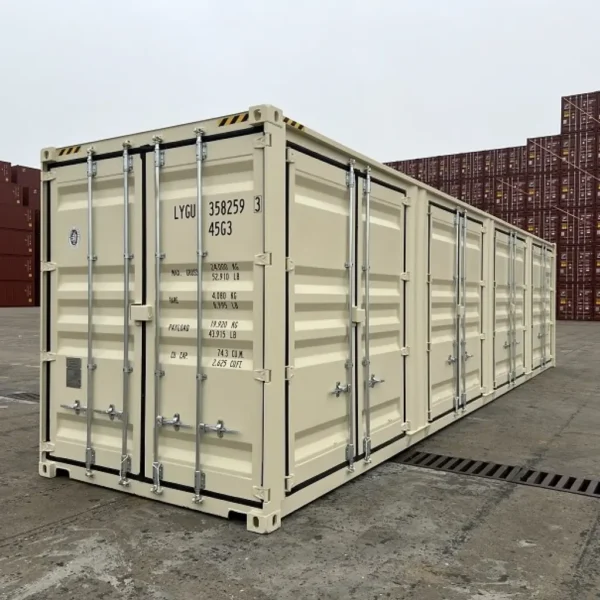 New 40ft Open Side High Cube Shipping Container - Image 8
