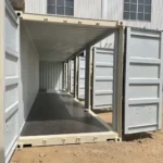 Open side containers have one or more side walls that can be fully opened, providing wider access to the cargo area. These containers are commonly used when items are too large to fit through end doors, or when more visibility and access is needed during loading and unloading