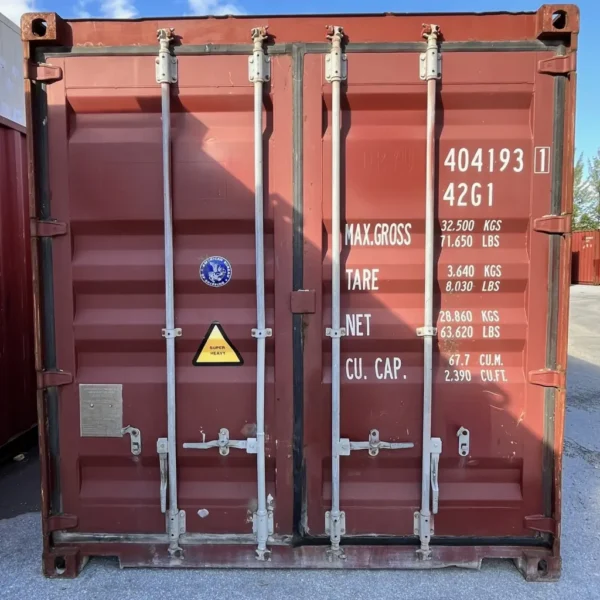 Used 40ft Shipping Container [Cargo Worthy] - Image 4