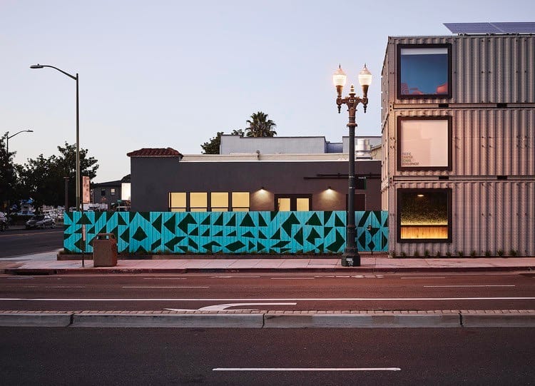 Oakland shipping container use cases MacArthur Annex