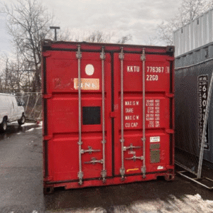 Used 20 feet storage container