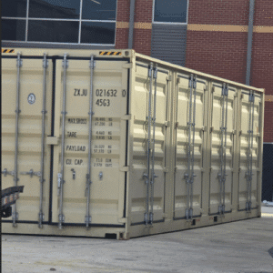 New 40ft high cube open side shipping container