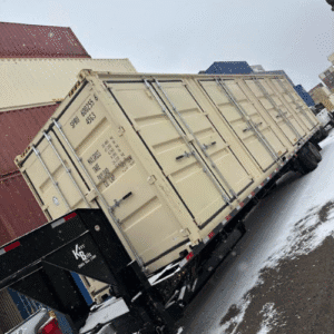 New 40' HC open side shipping container
